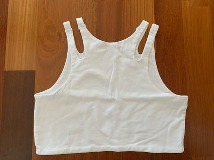 Crop top tričko, zara,146
