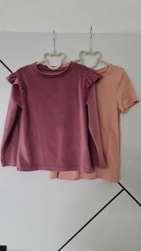 Mikina s tričkom, veľkosť 122, 122