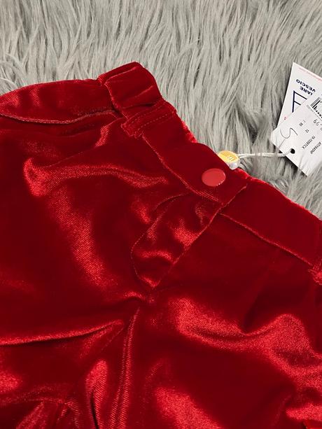 Dievčenské elegantné šortky červené (12 mes.), original marines,80