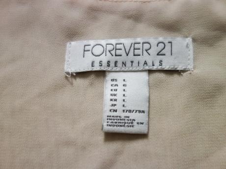 Dámsky top/tričko forever 21, new yorker,l