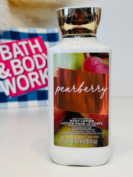 Bath & body works pearberry telové mlieko hruška a, 