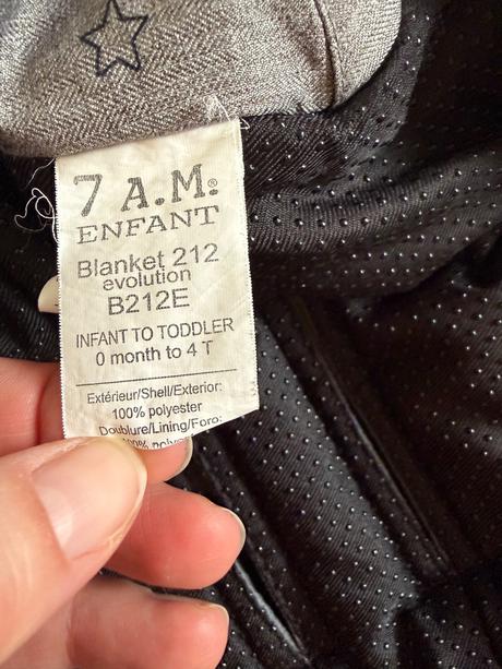 Zimný fusak do kočíka 7am enfant, 7am enfant