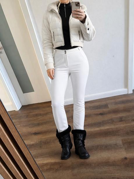 Softshelové lyžiarske nohavice, 40