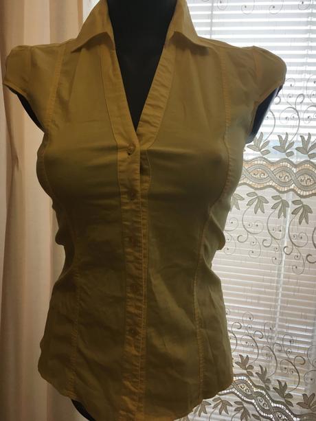 Žltá košela , veľkosť xs/s, zara,xs