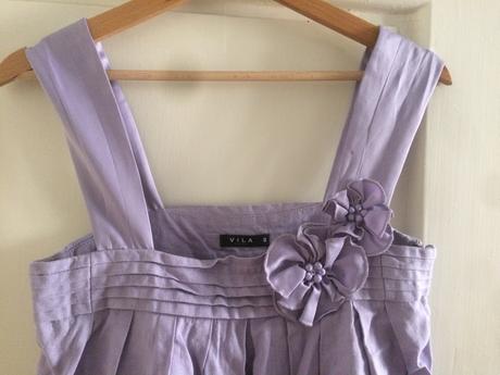 Krásne lanove saty vila, s