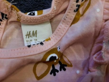 Saty, tunika, h&m,74