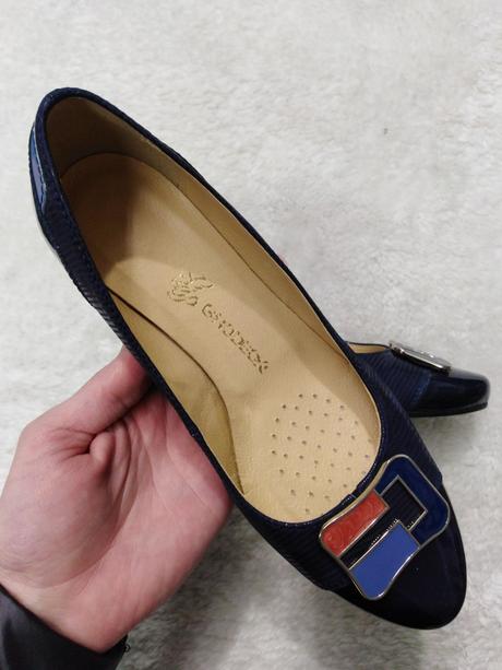 Dámske kožené lodičky 7457 b, 35