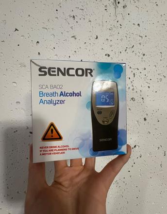 Alkohol tester sencor ba02,
