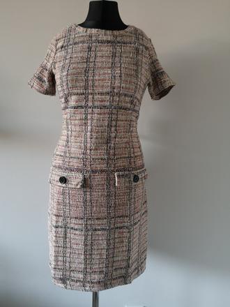Tvídové farebné šaty primark, primark,s