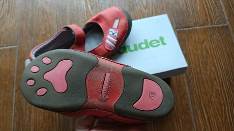 Kožené balerínky, vertbaudet,34