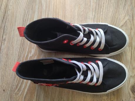 Tenisky spiderman, h&m,33