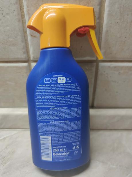 Nivea sun kids protect & care spf 30 250 ml,