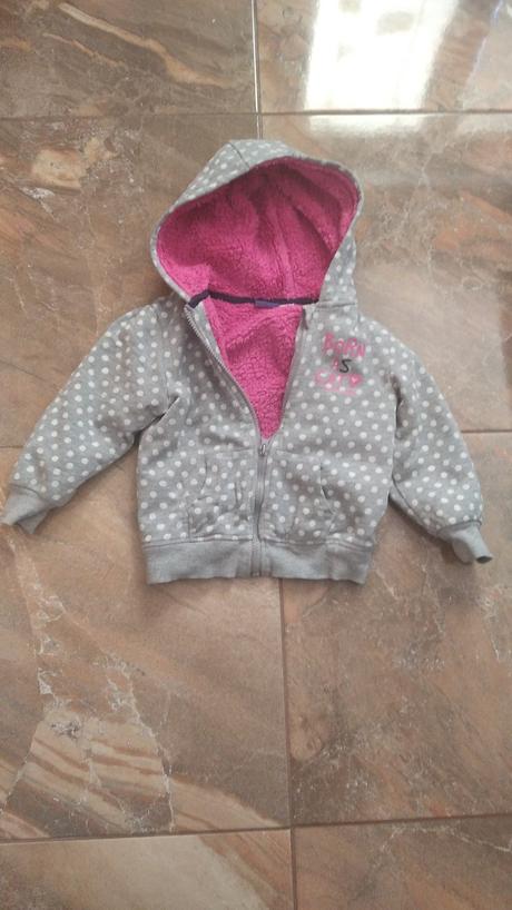 Zateplená mikina, lupilu,98