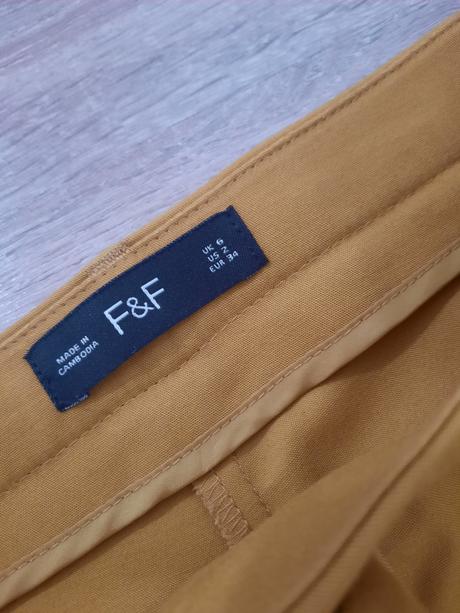 Elegantné nohavice, f&f,34