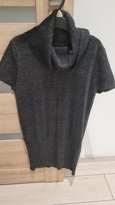 Trblietavy pulover/šaty, s