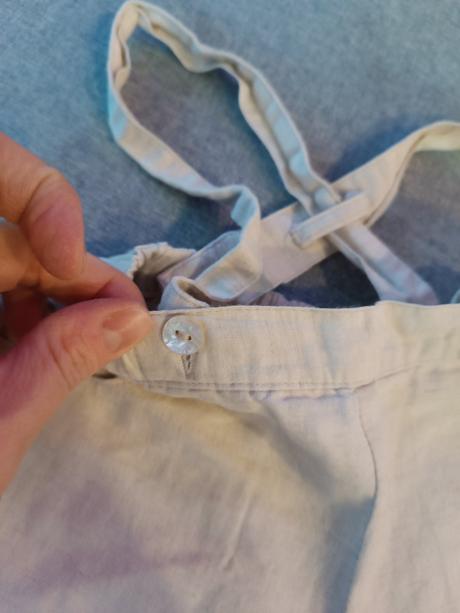 Ľanová súprava, vertbaudet,74