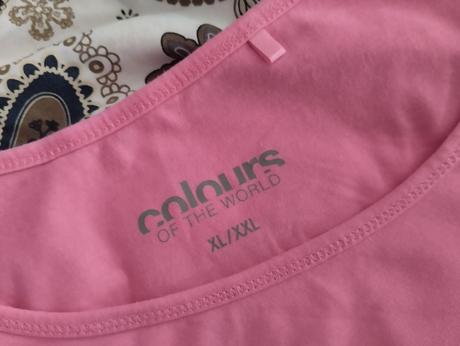 Ružove tielko l/xl, colours of the world,l