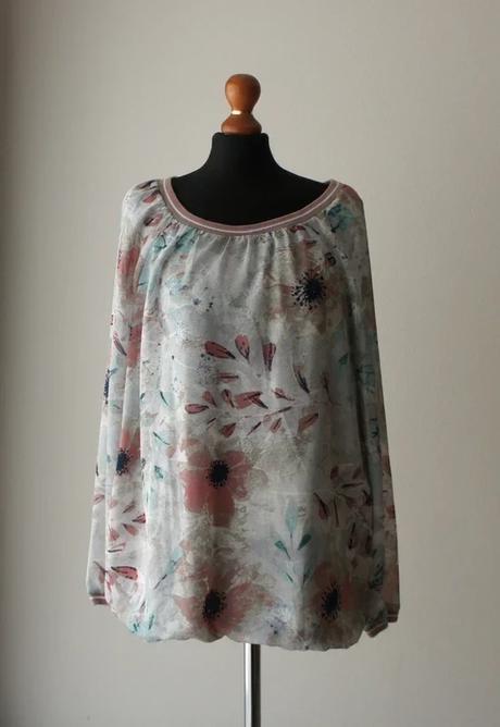 Blúzka s kvetinovou potlačou zn.gina benotti, gina,l