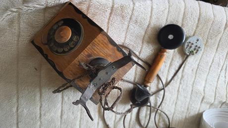 Retro telefon,