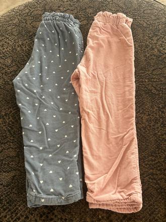 Uzasne makke zateplene nohavice, h&m,92