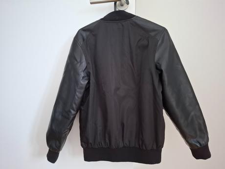 Polokožená bunda, zara,152