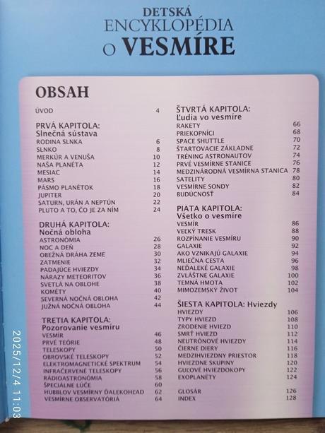 Detská encyklopédia o vesmíre, 