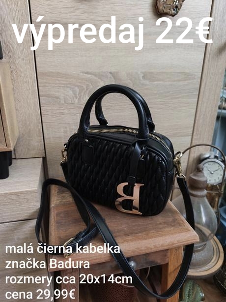 Dámska malá štýlová kabelka badura, 