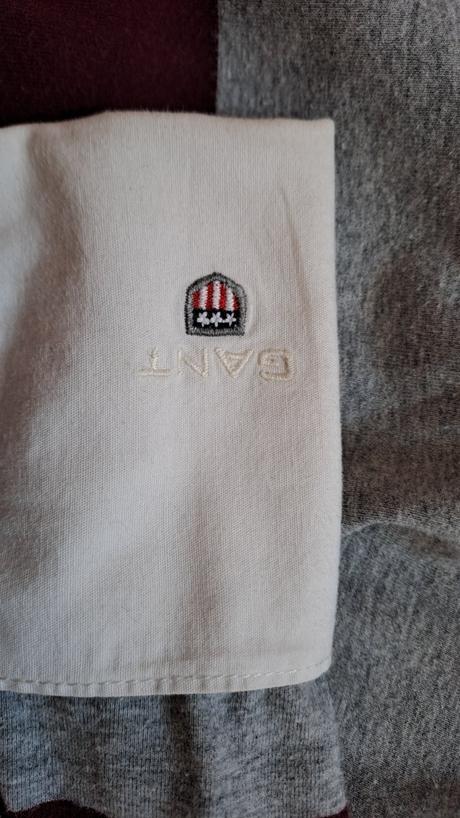 Gant košeľové tričko, gant,l