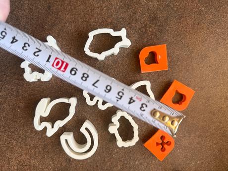 Sada mini vykrajovačov  rôzne tvary, 