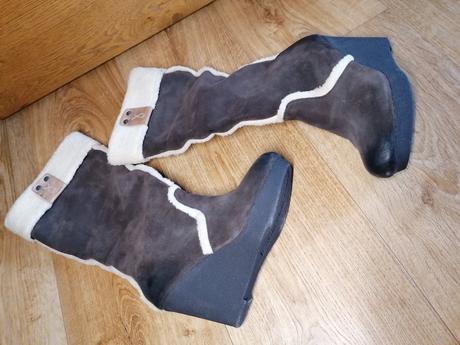 Kožené čižmy calvin klein, 36