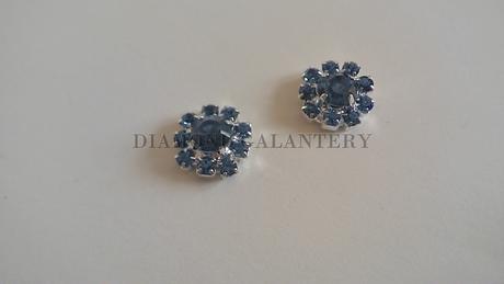 Ozdobné štrasové kamienky 12 mm, 