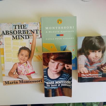 Montessori knihy v angličtine, 