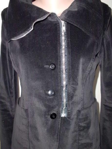 Čierne sačko/kabátik vo veľ. 38, 38