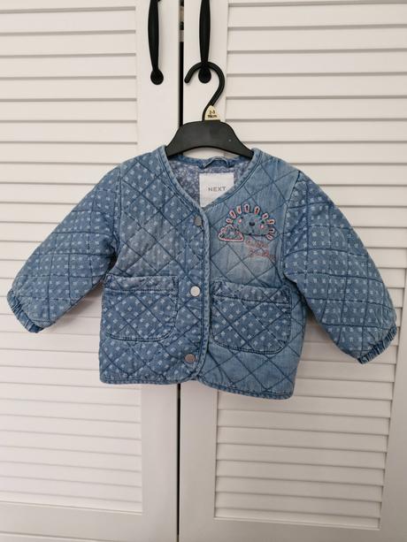 Riflová bundička, next,80