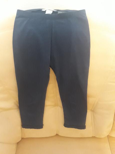3/4 leginy, h&m,128