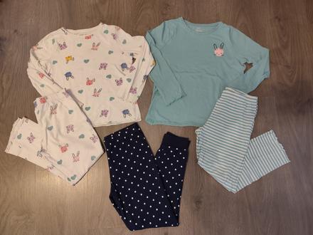 Mix oblečenia detské pyzama, 122–134