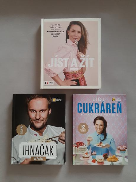 Balík kuchárskych kníh za 6eur, 