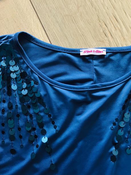 Tričko s flitrami, s