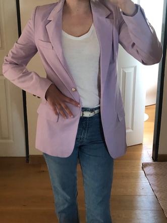 Bledofialové sako clockhouse, xs/34, clockhouse,xs