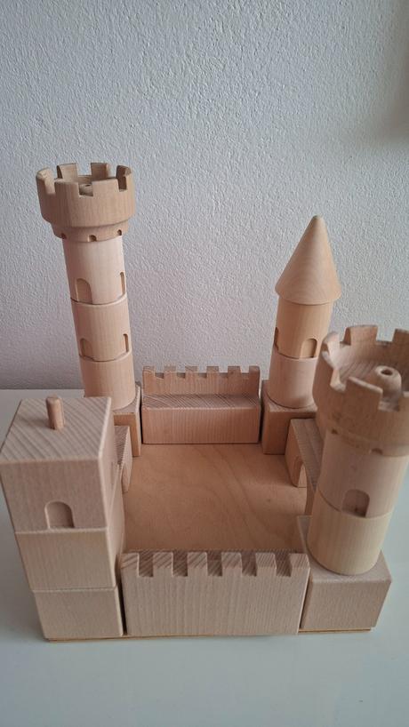 Stavebnica drevený hrad top stav,