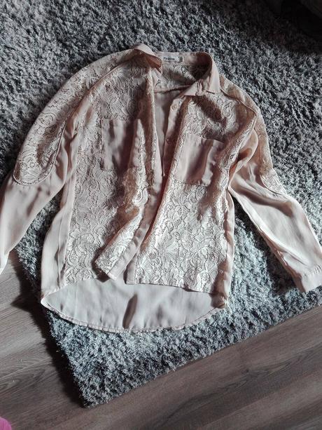 Čipkovaná bluzka, pimkie,s