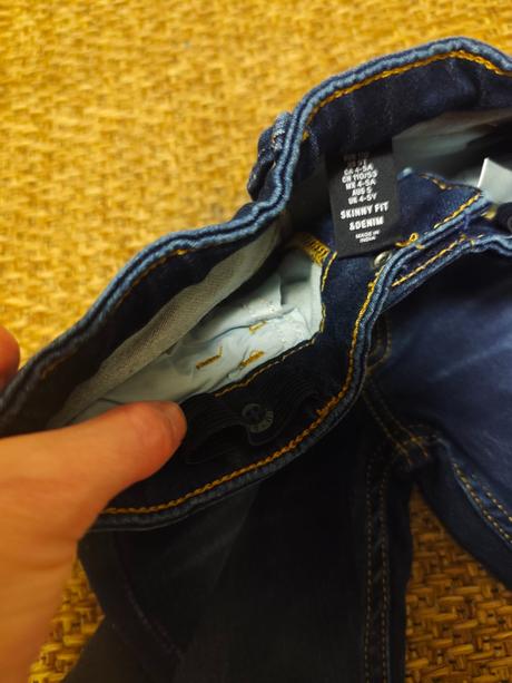 Skinny mäkkučké, h&m,110