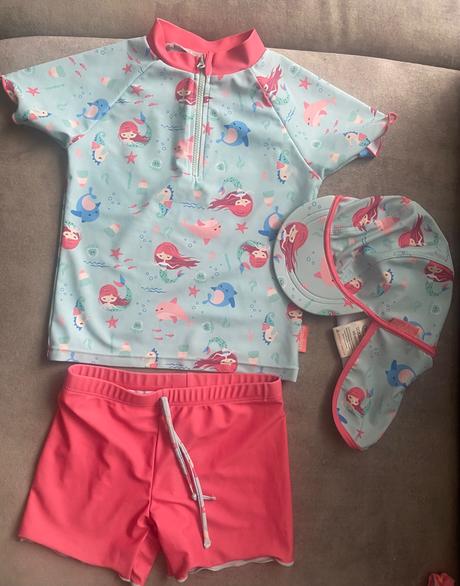 Plavky s uv spf50 3 komplet 98/104, lupilu,104