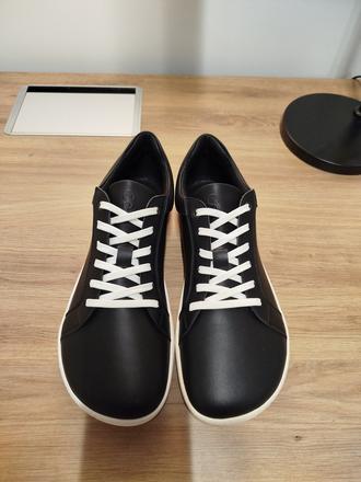 Shapen barefoot tenisky feelin uni black & white, 44