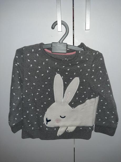 Jemna mikina zajko, f&f,86