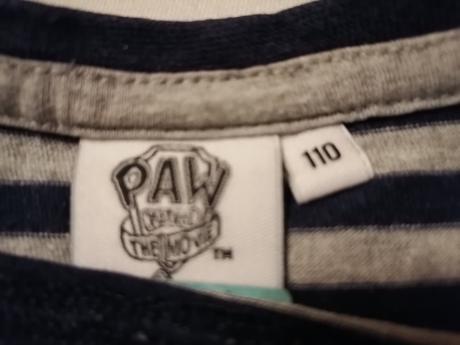 Tričko s dlhým rukávom labková patrola, 110