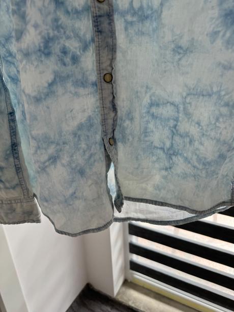 Bershka košeľa rifľová, bershka,s