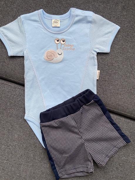 Letný komplet body 80-86, kraťasky 86, richelieu,86