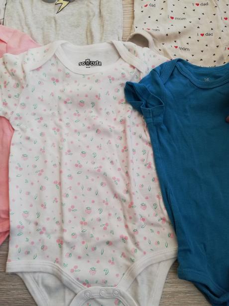 Body krátky rukáv, pekný nosený stav, v. 86, 86