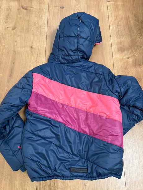 Dievčenská zimná bunda, alpine pro,128